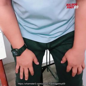 lone in the Room, Chubby Daddy Starts Stroking His Fat Cock