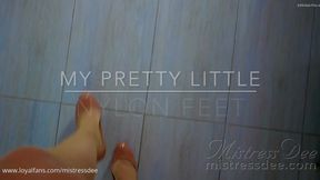 My Pretty Little Nylon Feet