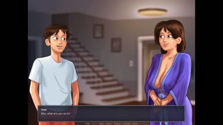 Summertime Saga: Guy And MILF Doing Naughty Things In The House Ep39