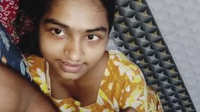 Indian Wife Yellow Dress Passionate Sex &amp; Blowjob - Homemade