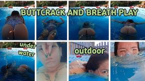 BUTTCRACK AND BREATH PLAY