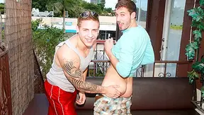 Cameron Kincade Brant Dickson Fuck Wildly in Public — Totally Exposed
