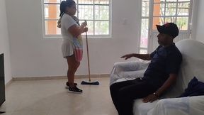 I met a chubby girl and invited her to my house to earn some extra cash and we ended up fucking leaving her ass full of cum.