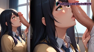 Miko Yotsuya will teach you how to play with her pussy!