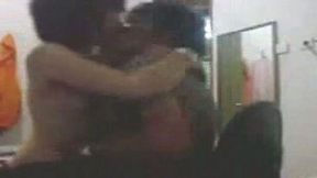 My titless brunette bitch gets her wet cunt pounded