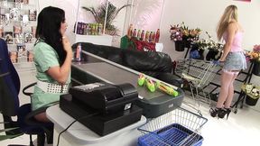 Gangbanged anal bitch takes deepthroat and gets fucked hard