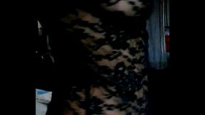 Mi esposa modelando blusa de encaje