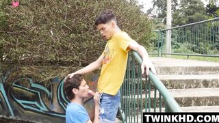 Outdoor Sex Adventure - Big Dick Pornstar Jacobs Fucks Hunk Isaac