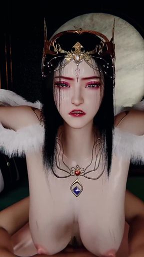 3D Big Boobs Sexy Cosplay Queen Got Fucked by Big Cock