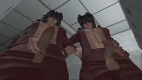 Twin Bros Find Peeping Tom In The Locker Room