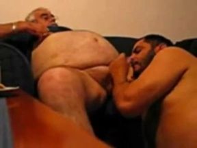 Fat Gay Daddy in Amateur Video