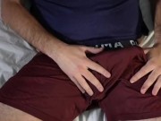 Brit scally bear Massive cumshot in sportswear