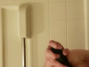 Straight Man Trys Anal In Shower With Cucumber Homemade