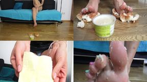 Barefoot Food Crushing 94 wmv