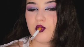 Anna s Close Up Smoking Session