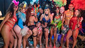 real carnival booty sex samba party