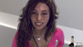 Ebony MILF agrees to take BBC to get cash while a lonely housewife devours her best friend’s dick