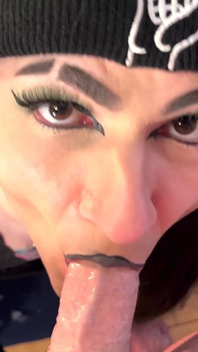 Very Hot Goth Femboy Jade Madison Fucked - Compilation 1