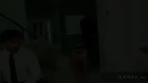 Rebel gets filled by multiple monster cocks