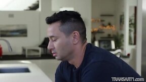 Beauteous shemale stunner casey kisses