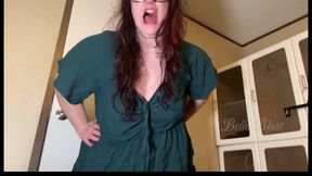 BBW Fart Domination, Loser Bella Blasts Extreme Verbal Destruction Short Edition