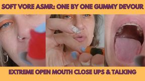 Soft Vore ASMR: One by One Gummy Devour