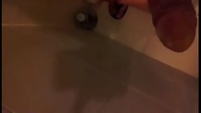 Sacandome la leshe antes de la ducha!!!