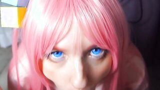 Pink-haired animated sexy gets a perfect pounding