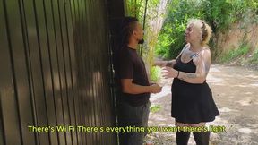 MULHER CAPTURADA NO SITIO.