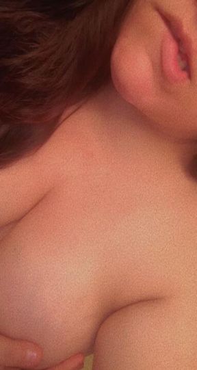 Massaging my tits