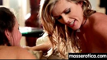 Massage therapist giving her patient some unknowing love 30