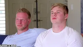 Massive-Cocked DILF Rick Randolph Dominates Young Stud Troy Daniels – GayHoopla