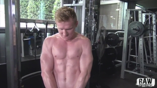 RAW FUCK BOYS - Cum everywhere! Cute muscle ginger shoots big load