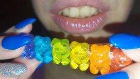 I lick a gummy bears hairpin