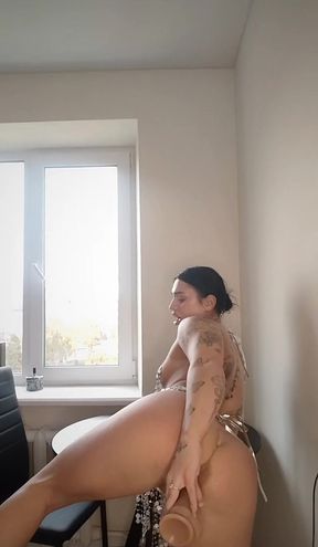 Female Onlyfans Model in Studio