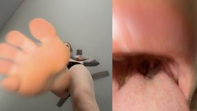 Giantess Kay wants to taste you