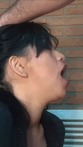 Cum Faucet: My Ass Overflowed After Her Blowjob.