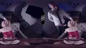 Maya Sinn gets lustful and takes two giant cocks in her dripping snatch during a New