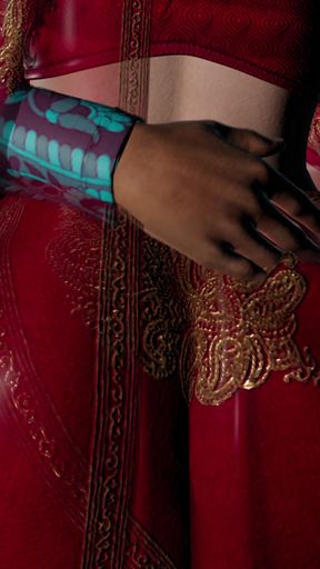 Emotional moment from &quot;Desi Indian Savita Bhabhi&#039;s outdoor sex adventure with her college friend&quot;