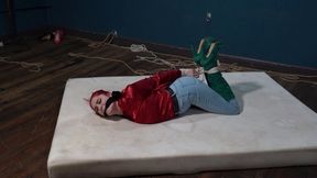 5201 Tiffany in Boots Hogtie
