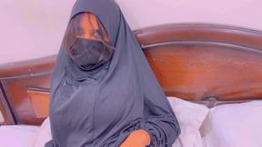 Indian Muslim Girl in Hijab Get Fucked Hard in Missionary by Big Dick Man in his Apartment - desi teen big boobs bdsm hot sex