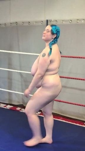 Running Around a Wrestling Ring - Solo Girl