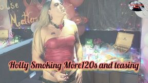 Holly Smoking More120s and teasing - SFL226