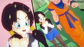 Android 18 Seduces Gohan at the University - Dragon Ball Zex Series