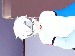 Boruto Yaoi Boruto is fucked by Inojin while Mitsuki is