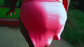 Fucked her big booty ass outside in the back yard