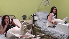 new-Adriana in the hospital room.