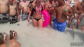 Amateur Home Video from Bartenders Bash Weekend - SouthBeachCoeds