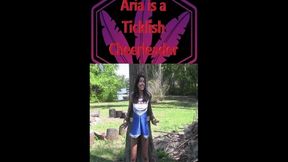 Aria is a Ticklish Cheerleader WMV