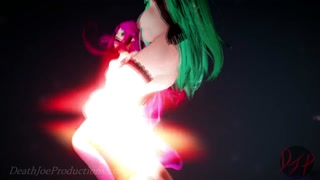 MMD R18 4k  Mirror dance Yamakaze - Lupin 1032